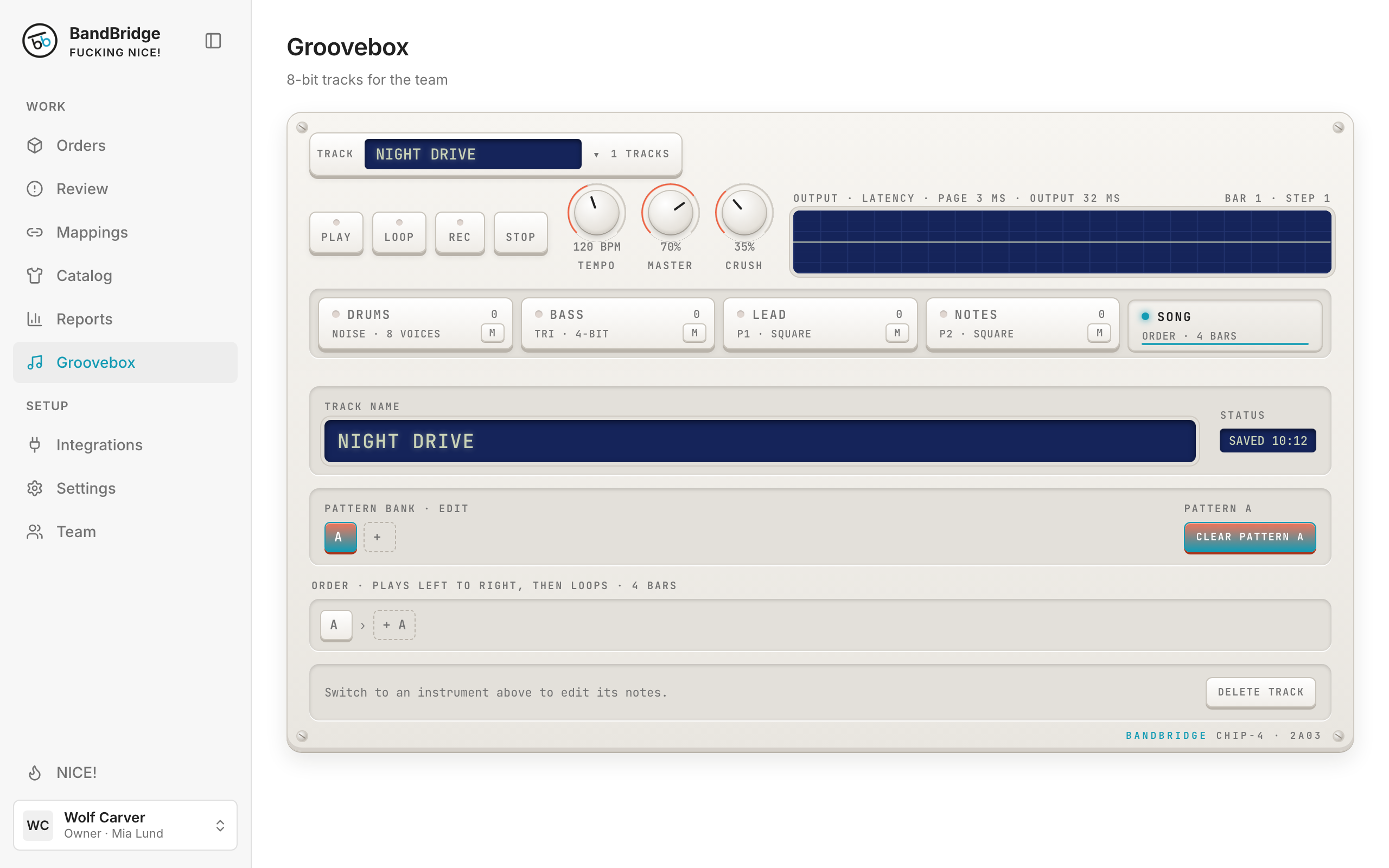Screenshot, steps 1–3